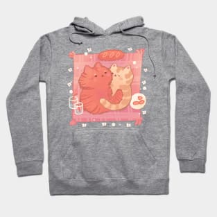 Cosy Cats Cuddle Picnic Hoodie